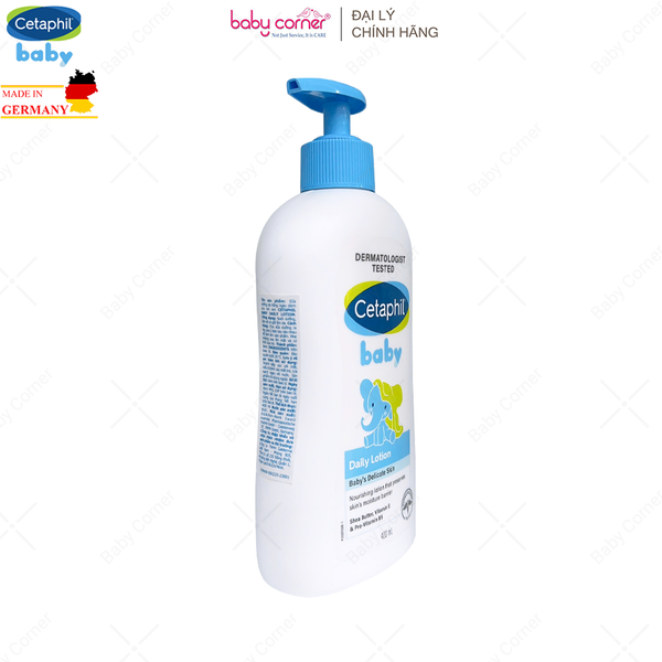  Sữa Dưỡng Thể Toàn Thân CETAPHIL BABY Daily Lotion, Từ Sơ Sinh, 400ML 