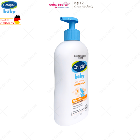  Sữa Dưỡng Thể Toàn Thân Cetaphil Baby Daily Lotion Tinh Chất Hoa Cúc Hữu Cơ, Từ Sơ Sinh, 50ml/ 400ml 