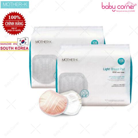  Lót thấm sữa Mother-K Hàn Quốc (Hộp 108cái) 