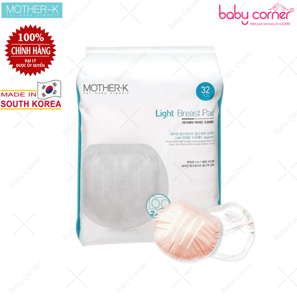  Lót thấm sữa Mother-K Hàn Quốc (Hộp 32cái) 