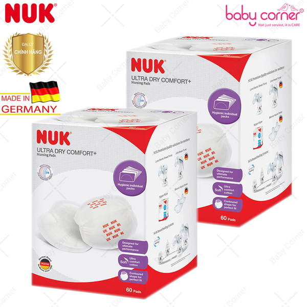  Lót Thấm Sữa NUK (Hộp 60 Cái) 