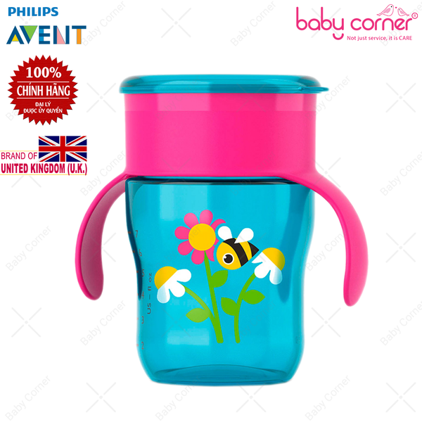  Ly Uống Nước 360 độ Philips Avent, 260ml 