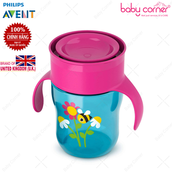  Ly Uống Nước 360 độ Philips Avent, 260ml 