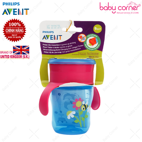  Ly Uống Nước 360 độ Philips Avent, 260ml 