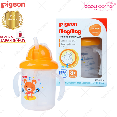  Ly Tập Uống Ống Hút Mag Mag Pigeon 