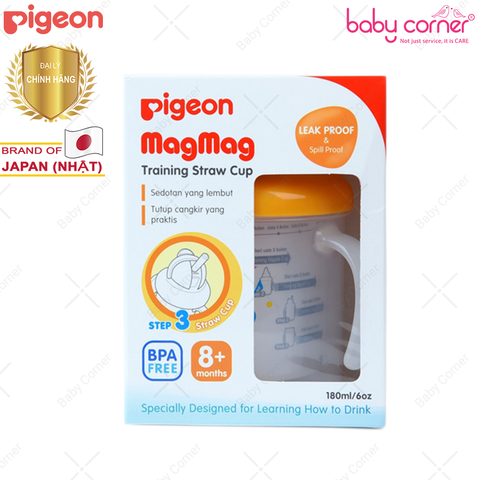  Ly Tập Uống Ống Hút Mag Mag Pigeon 