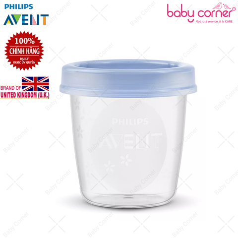  Cốc Trữ Sữa Bằng Nhựa Philips Avent (10 Ly 180ml) 