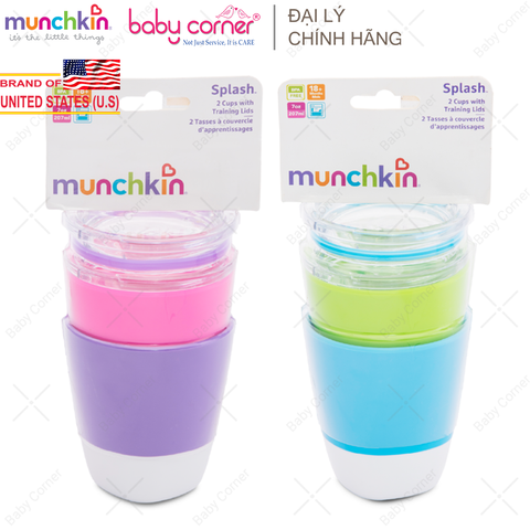  Bộ 2 Cốc Có Nắp Munchkin 