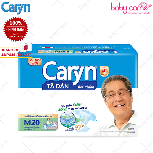  Tã Dán Ngưới Lớn Caryn M20 