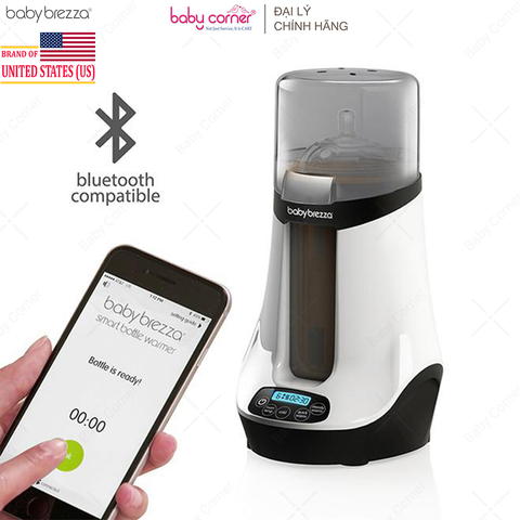  Máy Hâm Sữa BABY BREZZA Safe & Smart Có Bluetooth 