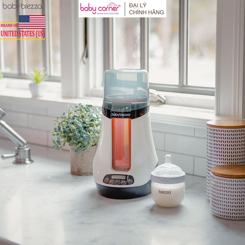  Máy Hâm Sữa BABY BREZZA Safe & Smart Có Bluetooth 