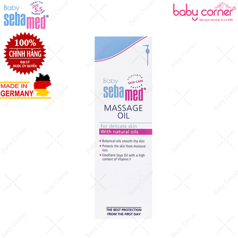  Dầu mat-xa trẻ em Sebamed pH5.5 150ml 