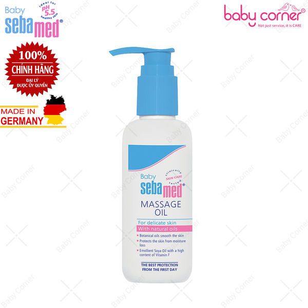  Dầu mat-xa trẻ em Sebamed pH5.5 150ml 