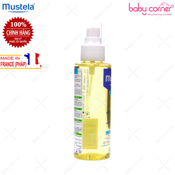  Dầu Massage Mustela Baby Oil (100ml) 