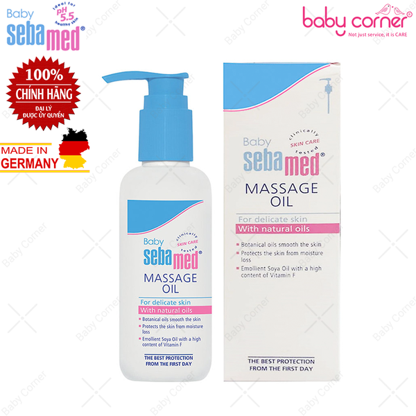  Dầu mat-xa trẻ em Sebamed pH5.5 150ml 
