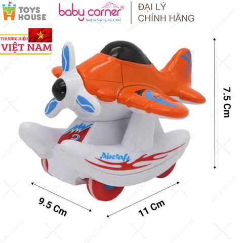  Mô Hình Máy Bay Trượt Đà Toys House (Màu Xanh) 