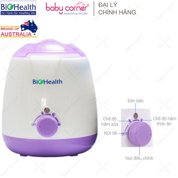  Máy Hâm Sữa Đơn Bio Health BH8110 