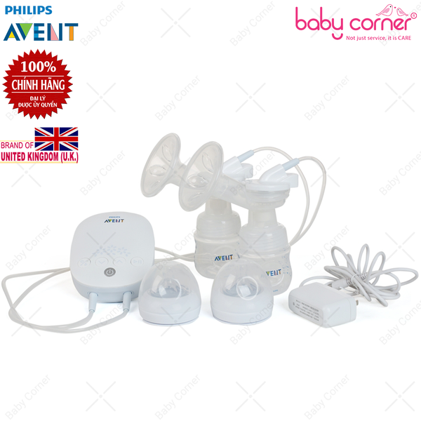  Máy Hút Sữa Điện Đôi PHILIPS AVENT, SCF303.01 