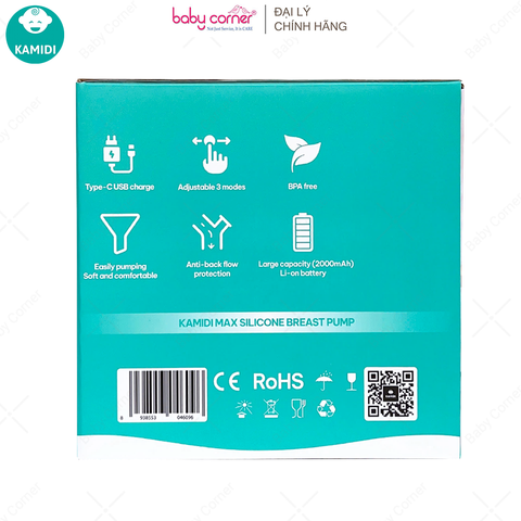  Máy Hút Sữa Điện Đôi KAMIDI Max 