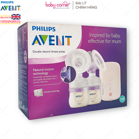  Máy Hút Sữa Điện Đôi PHILIPS AVENT Eureka, SCF393.11 