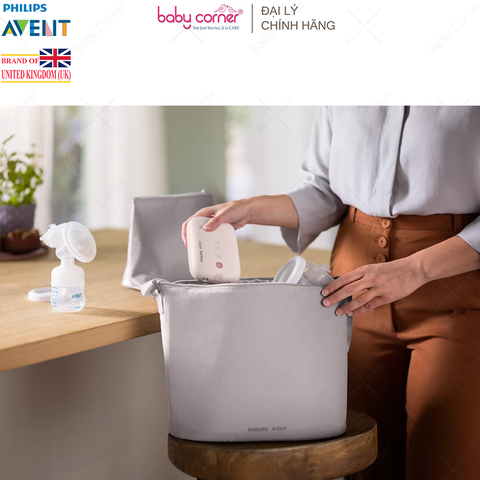  Máy Hút Sữa Điện Đôi PHILIPS AVENT Eureka, SCF393.11 