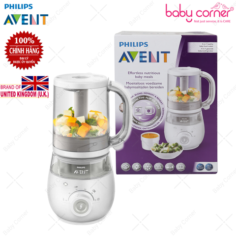  Máy Hấp và Xay Thức Ăn 4in1 Philips Avent 