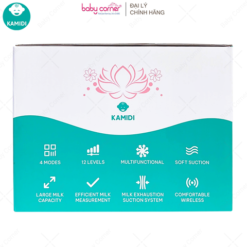 Máy Hút Sữa Rảnh Tay Hoa Sen KAMIDI Smart 