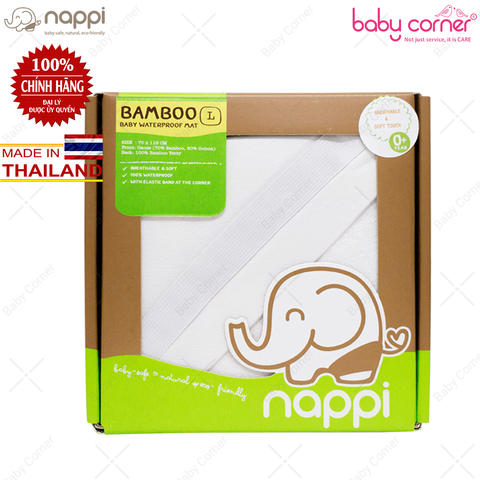  Miếng Lót Chống Thấm Sợi Tre Nappi (Size L) 