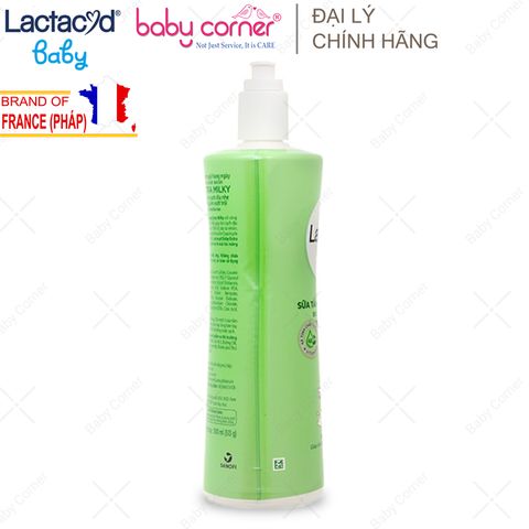  Sữa Tắm Gội Hằng Ngày Cho Bé Lactacyd Milky 