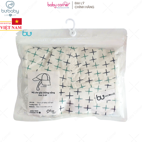  Mũ Chống Nắng BU (3 - 6M) 