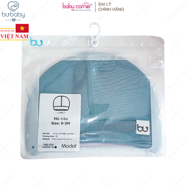  Mũ Tròn BU Cho Bé Từ Sơ Sinh 