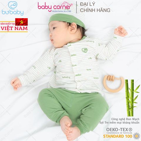  Mũ Tròn BU Sợi Tre Cho Bé 0 - 3M 
