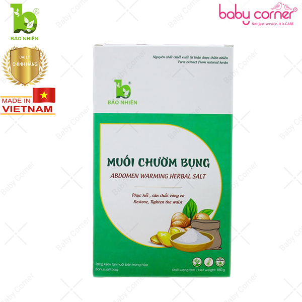  Muối chườm bụng Bảo Nhiên (250g) 