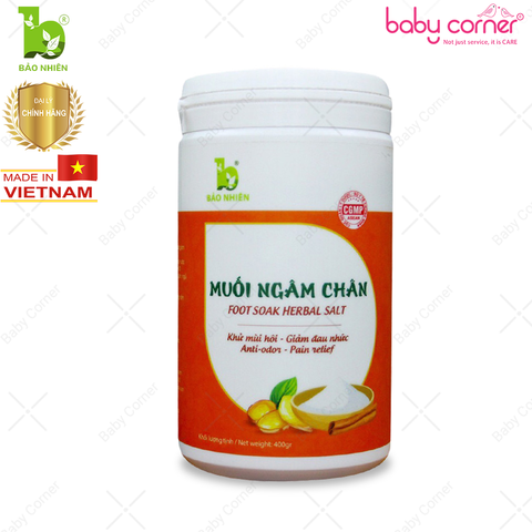  Muối ngâm chân Bảo Nhiên (400g) 