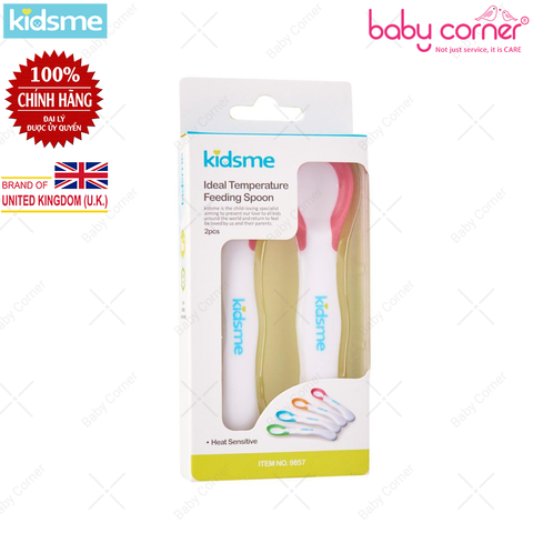  Bộ Muỗng Báo Nhiệt Kidsme (Bộ 2 Cái) 