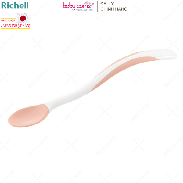  Muỗng Mềm Nhỏ RICHELL T.L.I, Màu Hồng 