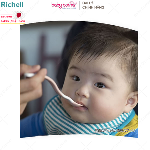  Muỗng Mềm Nhỏ RICHELL T.L.I, Màu Hồng 