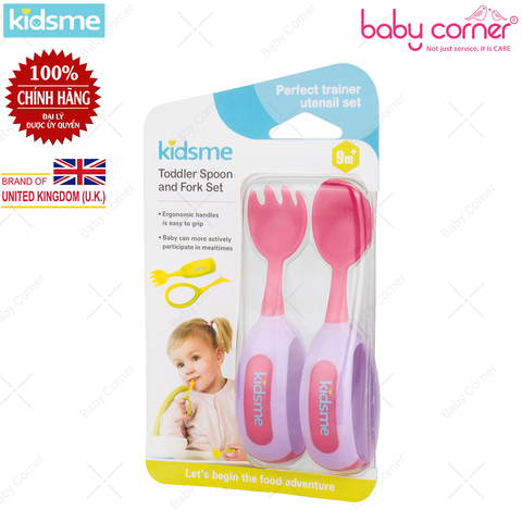  Bộ Nĩa & Muỗng Tập Ăn Kidsme 