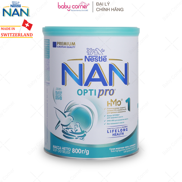  Sữa Bột NAN Nga Số 1, 800g, Cho Bé Từ 0-6M 