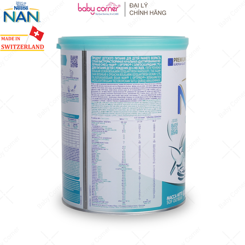  Sữa Bột NAN Nga Số 1, 800g, Cho Bé Từ 0-6M 