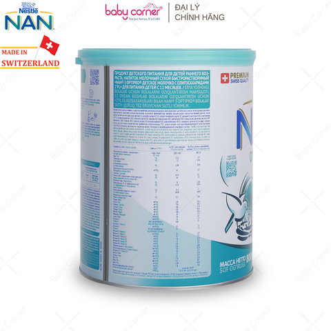  Sữa Bột NAN Nga Số 3, 800g, Cho Bé Từ 12-18M 