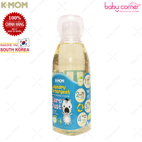  Nước giặt Zero Dust K-mom Hàn Quốc (xanh dương) 1000ml 