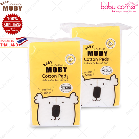  Bông Miếng Moby Cỡ Nhỏ 5 x 5.7cm (Gói 100 miếng) 