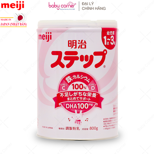  Sữa Bột MEIJI Nội Địa Nhật 1-3 Tuổi, 800g 