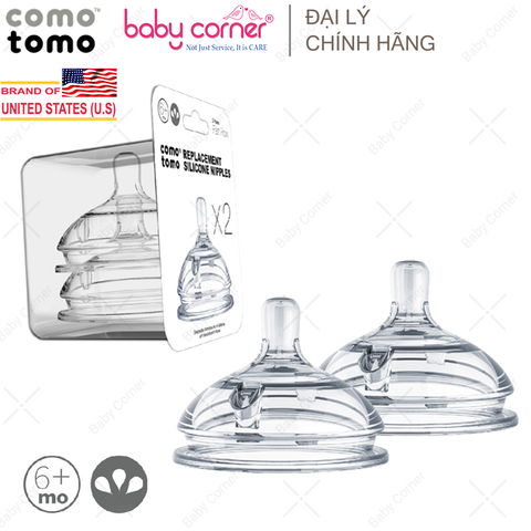  Bộ 2 Núm Ti Comotomo (Nhiều Size) 