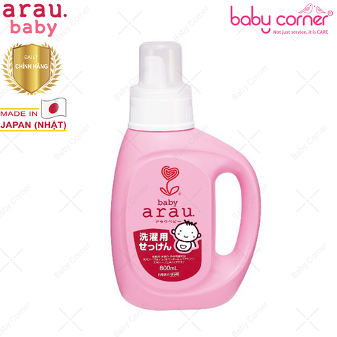  COMBO Nước Giặt Thảo Mộc Arau Baby Chai 800ml và Túi 720ml 