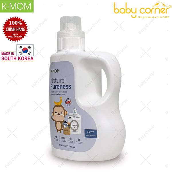 Nước Giặt Đồ Sơ Sinh Hữu Cơ K-mom -  Chai 1700ml 