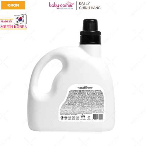  Nước Giặt Thuần Chay Lalabebe K-mom Hàn Quốc, Chai 1700ML 