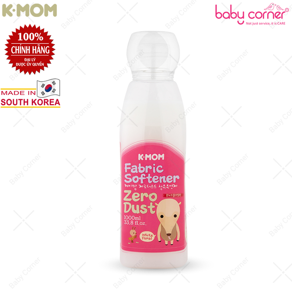  Nước xả siêu mềm Zero Dust K-mom Hàn Quốc 1000ml 