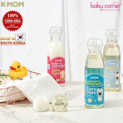  Nước xả siêu mềm Zero Dust K-mom Hàn Quốc 1000ml 